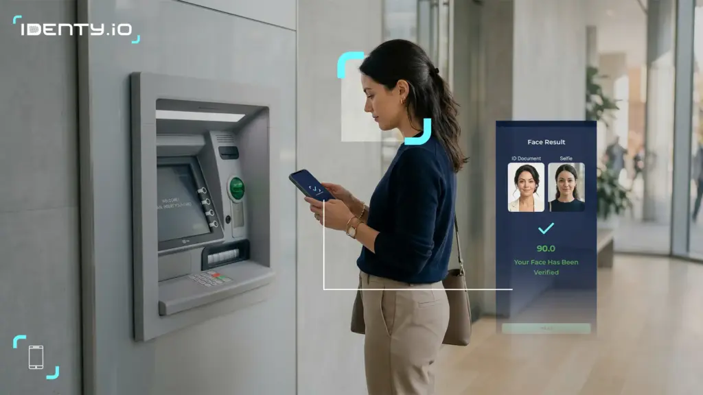 On Device Biometric Authentication for mobile banking