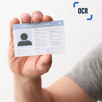 OCR driving license