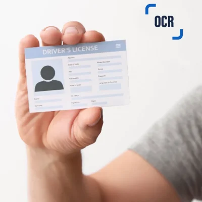 OCR driving license 2
